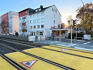 New crossing on Eschersheimer Landstraße at Sinaipark was released