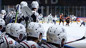 Löwen Frankfurt und Kassel Huskies kämpfen in hr-Serie um den Aufstieg in die DEL