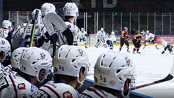 Löwen Frankfurt und Kassel Huskies kämpfen in hr-Serie um den Aufstieg in die DEL