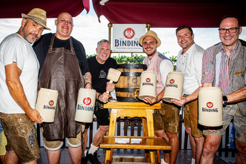Festbierprobe am Main: Frankfurt stimmt sich aufs Oktoberfest ein
