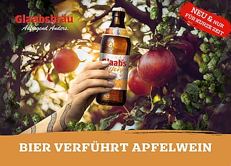 Bier trifft Apfelwein - Glaabsbräu bringt ihre zweite hessische Brauspezialität auf den Markt