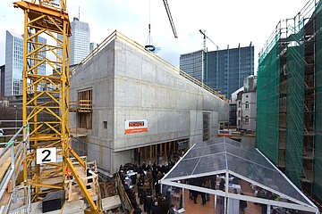 Jewish Museum extension celebrates topping-out ceremony