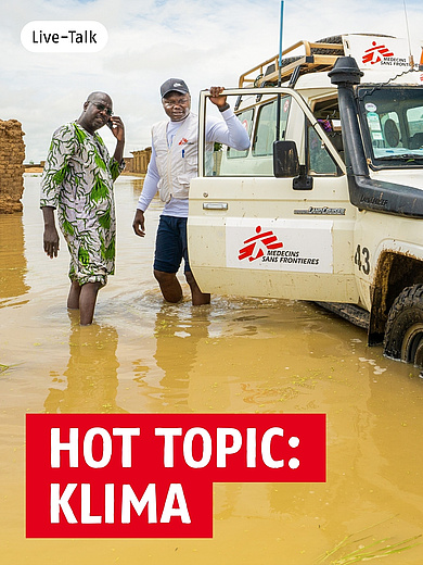 Hot Topic – Klima-Talk mit Louisa Schneider und Ärzte ohne Grenzen