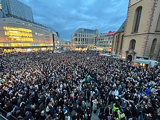 Nachtschicht Hauptwache: Neues Angebot für Feiern im Freien in der Frankfurter Innenstadt