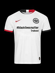 #blacklivesmatter: Eintracht Frankfurt sets clear sign against racism and xenophobia