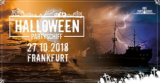 Halloween Partyschiff Frankfurt