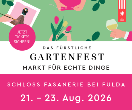 Das Fürstliche Gartenfest - MARKT FÜR ECHTE DINGE