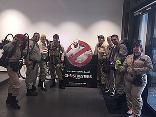 GHOSTBUSTERS as guests at the Filmmuseum