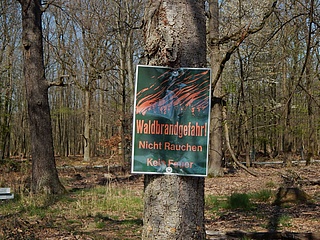 Verhaltensregeln im Frankfurter Stadtwald