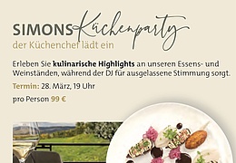 Küchenparty auf Schloss Johannisberg