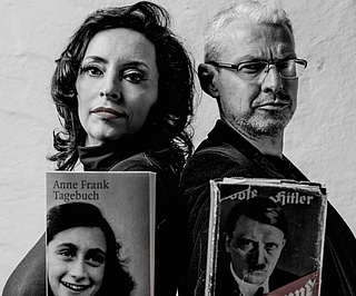 Anne's Struggle - Anne Frank vs. Adolf Hitler