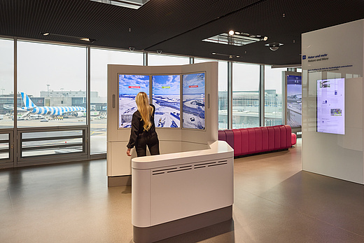 Frankfurt Flughafen Besucherzentrum: "Apron Control"