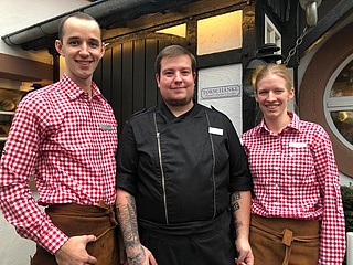 New team for the Torschänke at the Kempinski Hotel Frankfurt