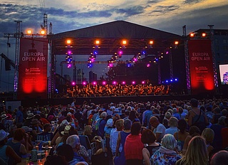 EUROPA OPEN AIR of the hr-Sinfonieorchester and the European Central Bank