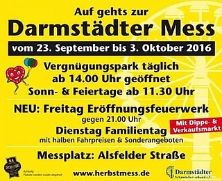 Herbstmesse Darmstadt