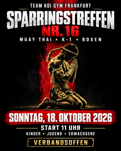 Sparringstreffen NO 16 Muay Thai--K-1--Boxen