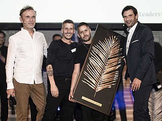 Goldene Palme beim Leaders Club Award für Bar Shuka aus Frankfurt