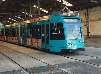 Trams south of the Main interrupted for a week