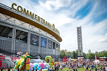 Das Festival4Family lädt 2019 wieder in die Commerzbank Arena