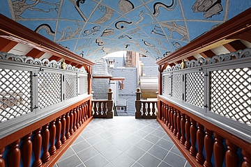 New museum rooms of the Historical Museum in the Haus zur Goldenen Waage