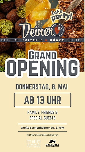 Deiner Friterie & Döner GRAND OPENING