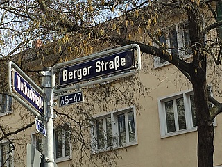 Berger Straße will be closed