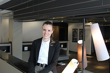 Melanie Simone Seiler is the new Front Office Manager at Le Méridien Frankfurt