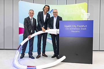 Frankfurt wird zu Hessens erster Gigabit-City