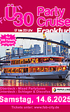 frÜh30 Party Cruise Frankfurt - 2 Floors / 2 DJ´s