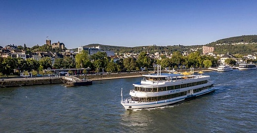 New Year's Eve on board the MS Vater Rhein