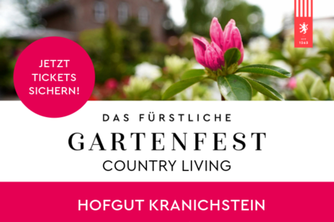 Fürstliches Gartenfest - Hofgut Kranichstein