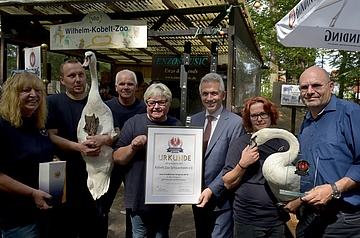 Kobelt-Zoo als Gewinner beim Binding-Wettbewerb 'Die Frankfurter Originale' gewürdigt