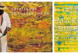 Vernissage "Colour Structures" mit Marius Singer