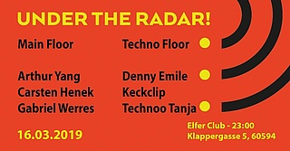 Under the Radar - House+Techno