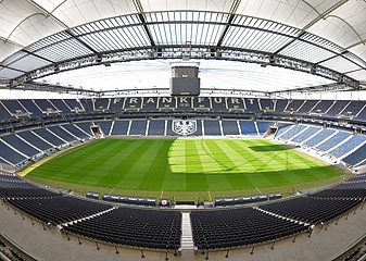 Reconstruction of Frankfurt's football stadium enters first phase
