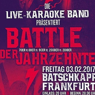 Live Karaoke Band: Battle der Jahrzehnte