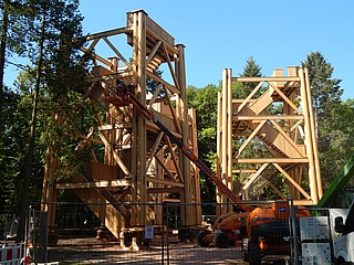 Zahlen und Fakten zum Startschuss für die Montage des neuen Goetheturms