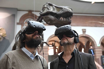 Im Senckenberg Naturmuseum mit Virtual Reality ins Jurameer eintauchen