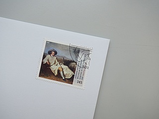 Goethe gibt es jetzt als Briefmarke