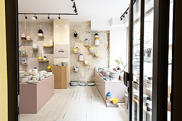 Keramik-Label MOTEL A MIIO eröffnet neuen Laden