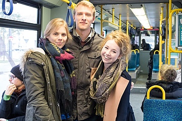 Die Poetry Tram zur Buchmesse