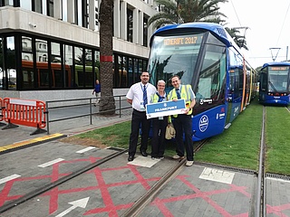 Bronze for Frankfurt tram drivers