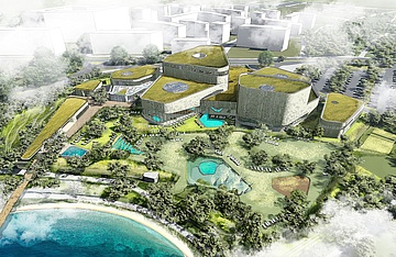 Wettbewerb zum Neubau des Rebstockbads – So soll das neue Rebstockbad aussehen