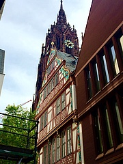 The Coronation Walk in Frankfurt's new Old Town will be open for one day