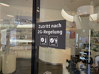 Ab Montag kein 2G mehr im hessischen Einzelhandel
