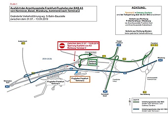 By car to the airport - Altered access routes to the terminals