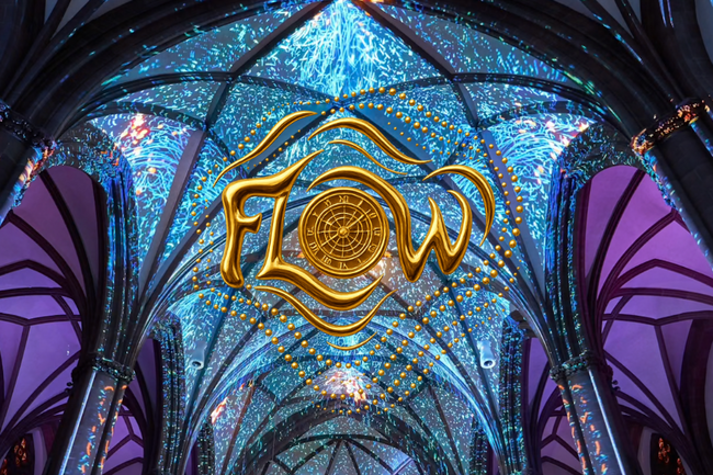 FLOW: Immersive Lichtshow in der Dreikönigskirche