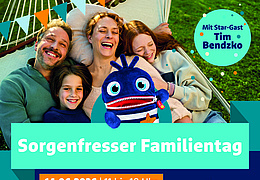 Großes R+V-Sorgenfresser-Familienfest in Wiesbaden – mit Live-Konzert von Tim Bendzko