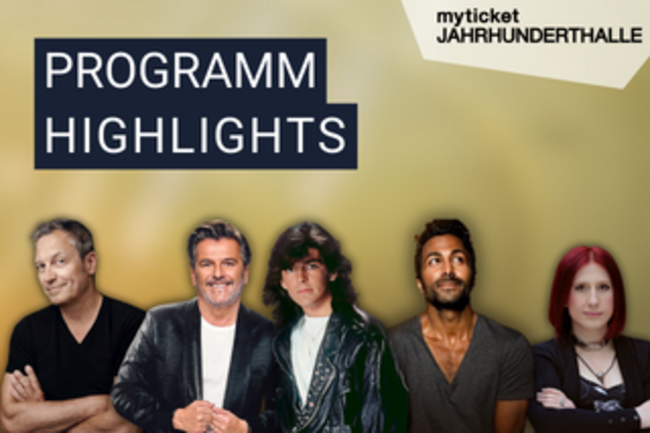 Highlights at the myticket Jahrhunderthalle Frankfurt