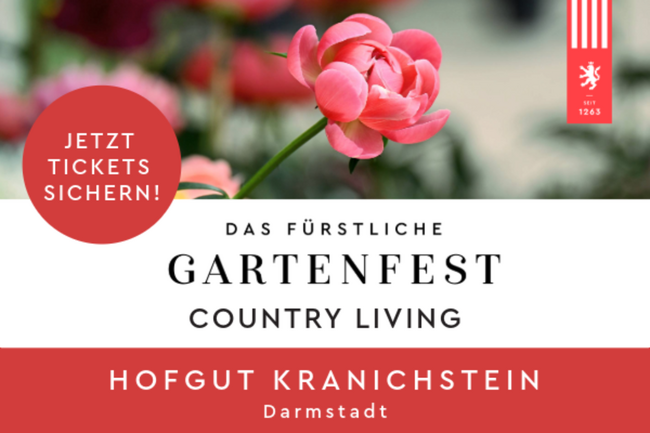 Das Fürstliche Gartenfest Hofgut Kranichstein